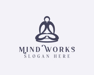 Zen Meditation Yoga logo design