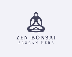 Zen Meditation Yoga logo design