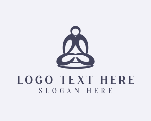 Fitness - Zen Meditation Yoga logo design