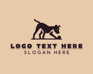 Doberman - Doberman Dog Training logo design