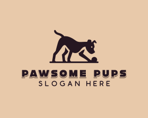 Doberman Dog Training logo design