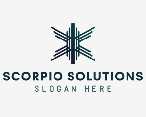 Modern Drone Company logo design