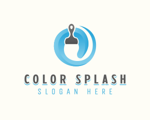 Painting - Paint Brush Painting logo design