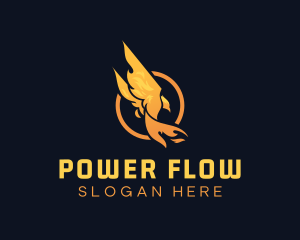 Power Energy Phoenix logo design