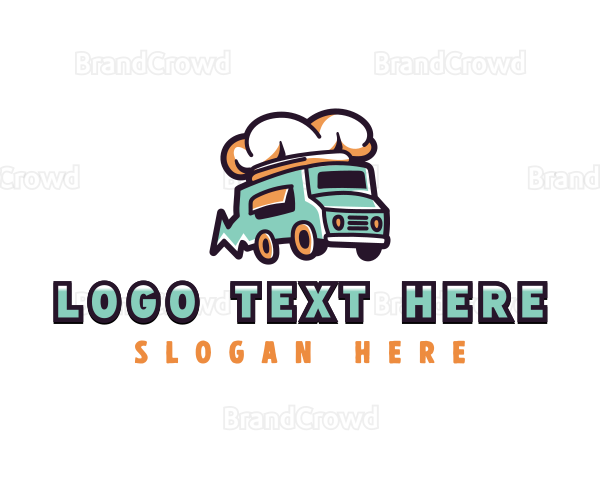 Chef Food Truck Logo