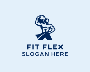 Rock Training Fitness logo design