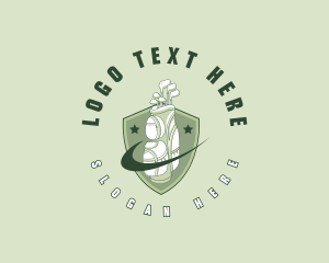 Leisure - Golf Shield Caddie logo design