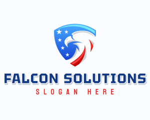 American Eagle Shield logo design