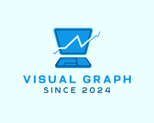 Diagram - Analytics Arrow Graph logo design