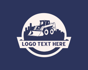 Contractor - Mining Construction Machinery logo design