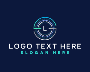 App - Technology Cyber Digital logo design