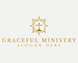 Ministry - Christian Cross Ministry logo design