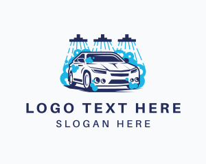 Squeegee - Car Wash Shower logo design