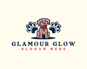 Canine Paw Pet Logo