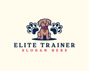 Canine Paw Pet logo design