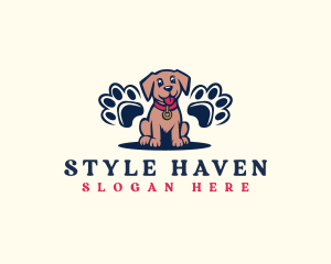 Shelter - Canine Paw Pet logo design