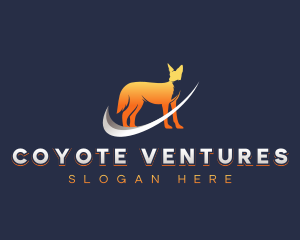 Coyote - Jackal Fox Animal logo design