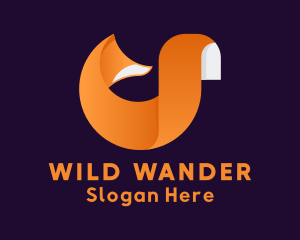 Wild Fox Animal logo design