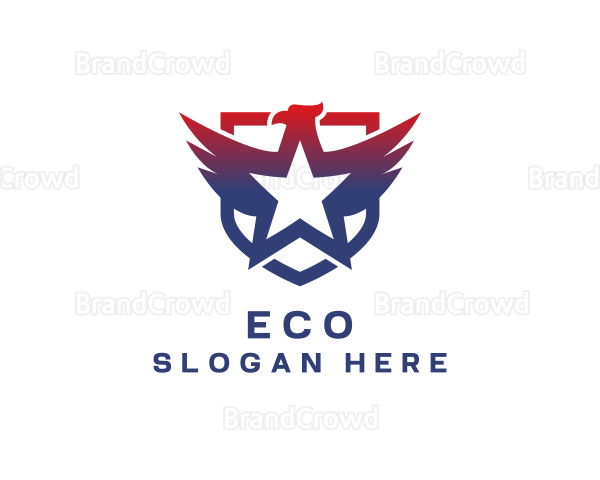 Bird Shield Star Logo