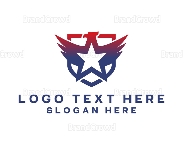 Bird Shield Star Logo