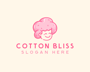 Cotton Candy Sweet logo design