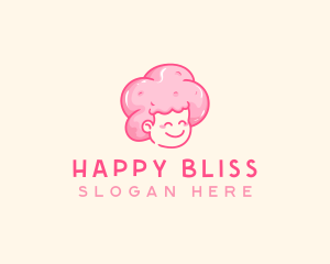 Cotton Candy Sweet logo design