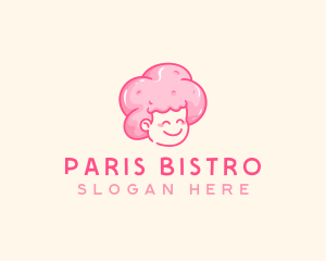 Cotton Candy Sweet logo design