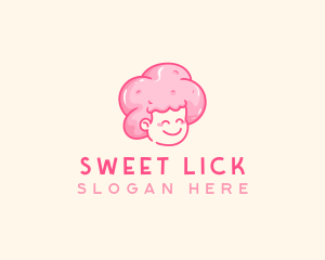 Cotton Candy Sweet logo design