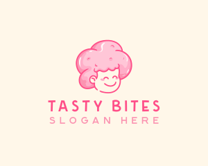 Cotton Candy Sweet logo design