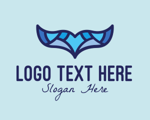 Ocean Park - Aqua Whale Tail logo design