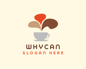 Message - Coffee Cafe Chat logo design