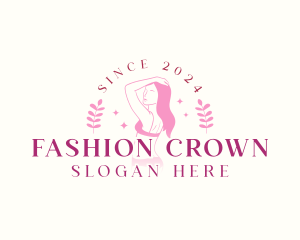 Woman Bikini Fashion logo design