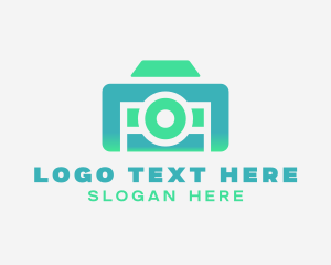 Youtuber - Modern Camera Photograpy logo design