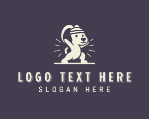 Holistic - Animal Yoga Dog logo design