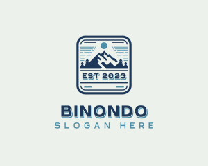 Mountain Outdoor Adventure  Logo