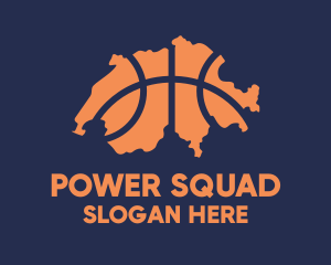 Team - Switzerland Basketball Team logo design