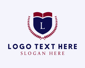 College - Shield College Lettermark logo design