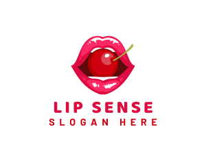 Cherry Lips Cosmetics logo design