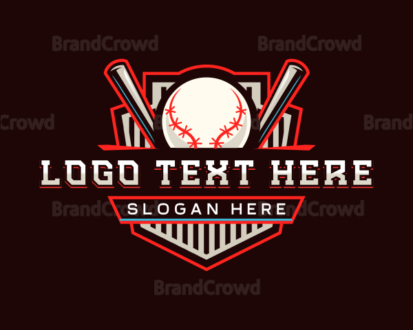 Baseball Tournament League Logo