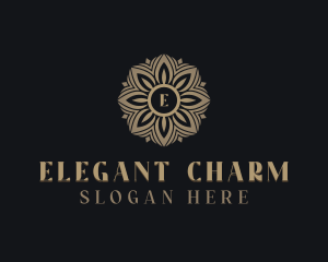 Flower Elegant Jeweler logo design