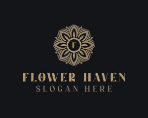 Flower Elegant Jeweler logo design