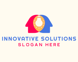 Innovation - Human Innovation idea logo design