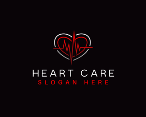 Cardiology - Heart Pulse Healthcare logo design