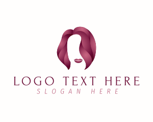 Beauty Woman Hair Logo