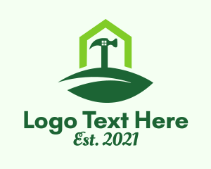 Hammer - Sustainable Home Repair logo design