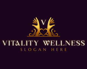 Touch Hand Wellness logo design