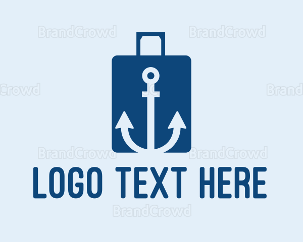 Sea Travel Luggage Logo