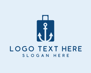 Sea Travel Luggage Logo