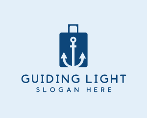 Sea Travel Luggage logo design