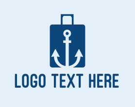 Luggage - Sea Travel Luggage logo design